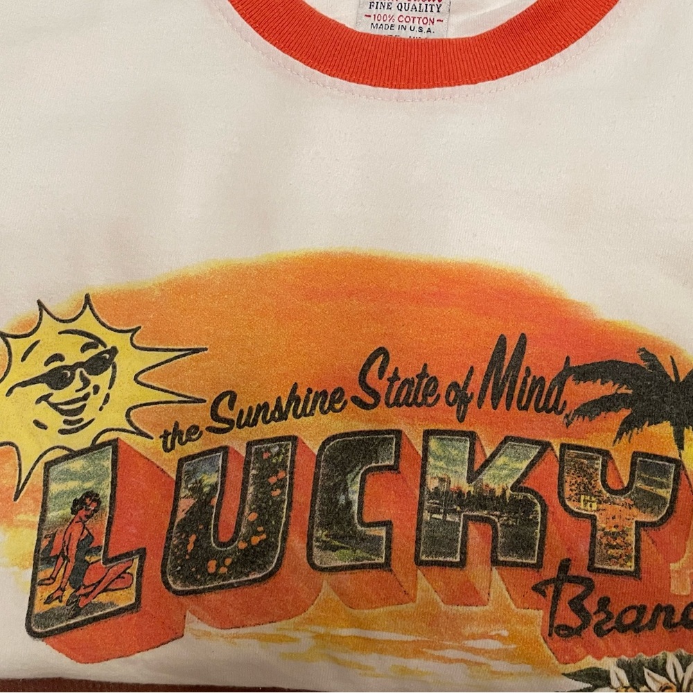 Original Mens Lucky Brand t shirt